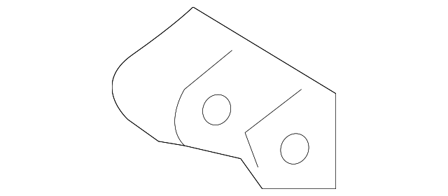 HXP500260PVJ Деталь LOCK COVER, LEFT