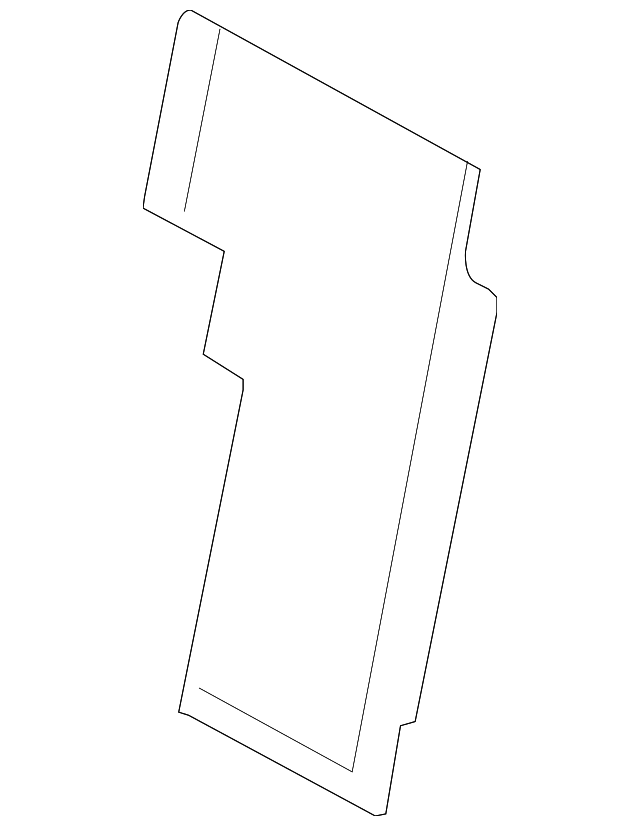 LR008327 Деталь BACK PANEL, RIGHT