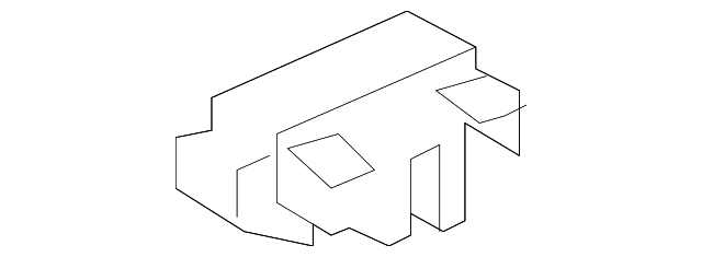LR057393 Деталь LATCH ASSY, RIGHT