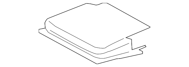 HPA502600PVJ Деталь SEAT COVER, RIGHT