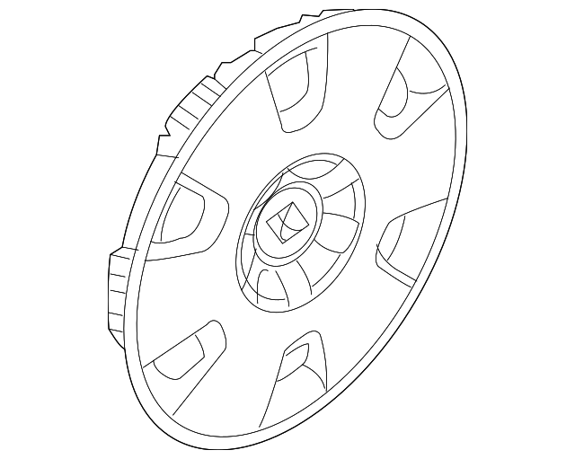 93358014 Деталь WHEEL COVER