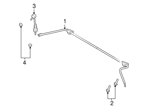 Taurus X STABILIZER BAR & COMPONENTS