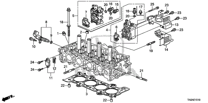Engine/VTC Oil Control Valve (L4) for 2012 Honda ACCORD SEDAN #1