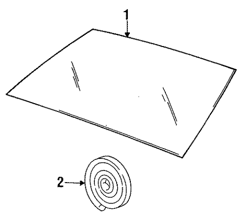 760 GLASS - WINDSHIELD