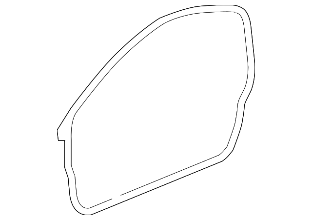 CFE102691 Деталь DOOR W'STRIP, LEFT