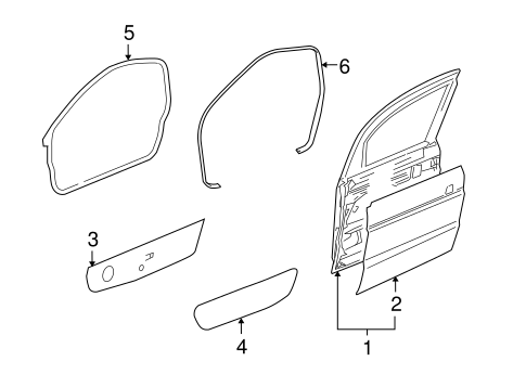Freelander DOOR & COMPONENTS 2
