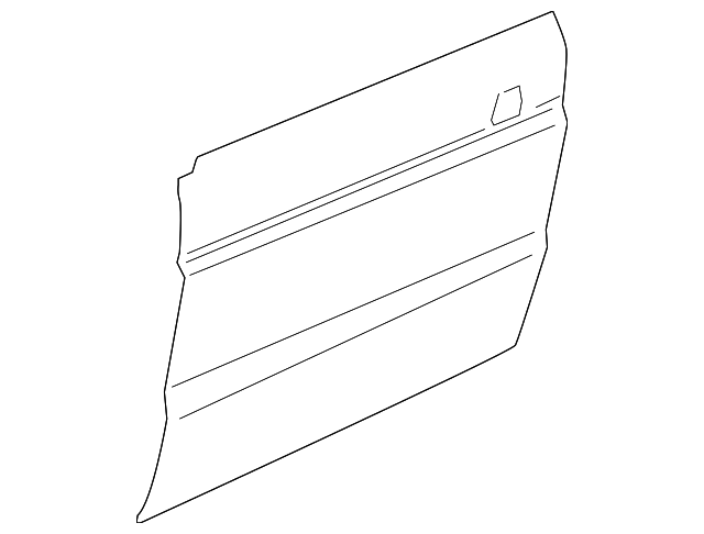BDA490120 Деталь OUTER PANEL, RIGHT
