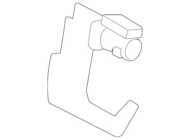 HHL000130 Деталь HEADREST MOTOR, RIGHT