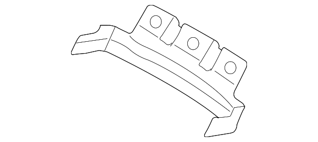 HBU500010 Деталь LOWER BRACKET, LEFT