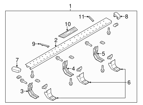 Body/Running Board for 2012 Ford F-250 Super Duty #8