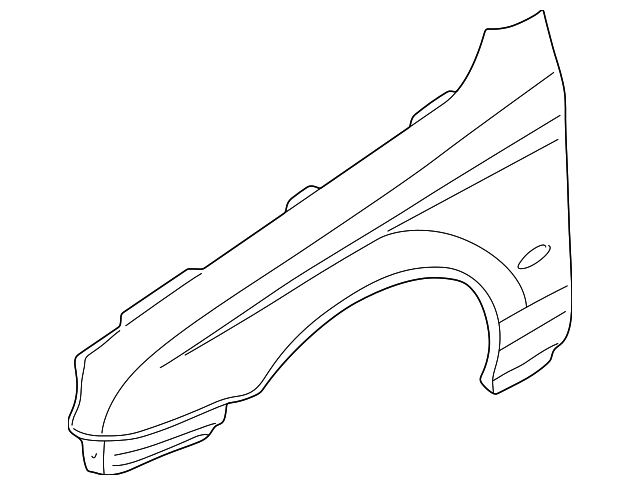 XR826896 Деталь FENDER, RIGHT