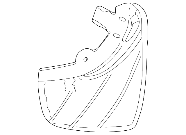 XR853820 Деталь MUD GUARD
