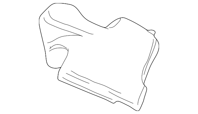 XR824646 Деталь INNER COVER, LEFT
