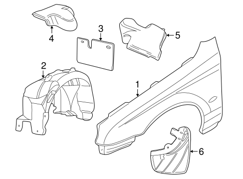 S-Type EXTERIOR TRIM - FENDER