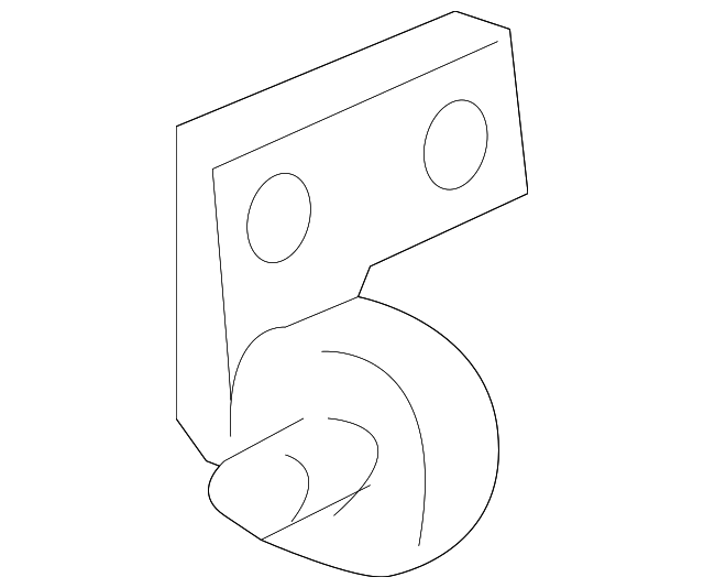 986-347-739-03 Деталь LWR PRESS HOSE SUPPORT