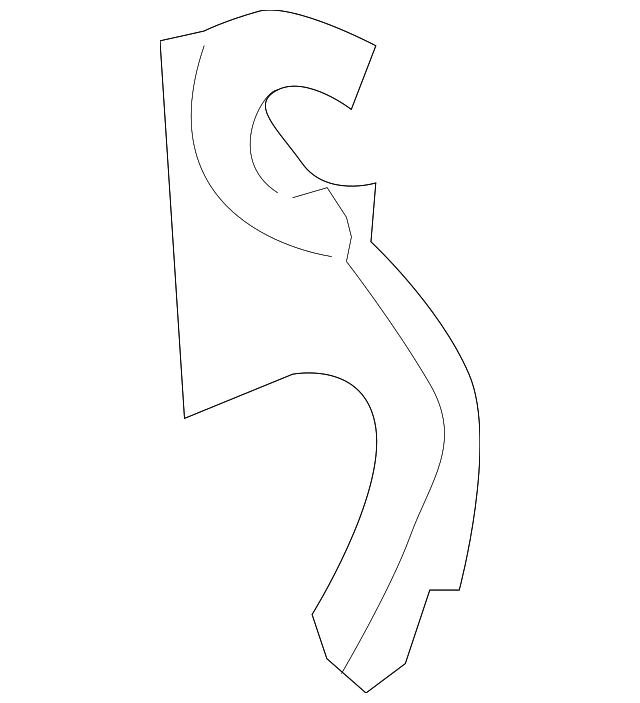 986-347-749-02 Деталь LWR PRESS HOSE SUPPORT