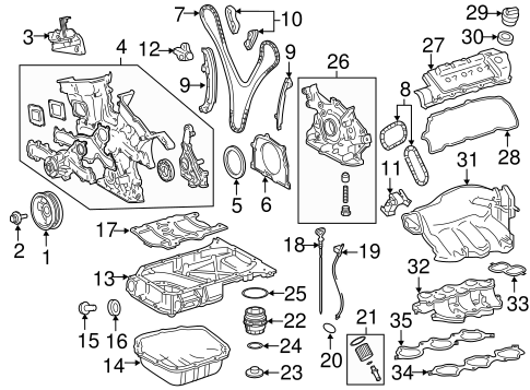 MAINTENANCE & LUBRICATION/FILTERS for 2013 Toyota Sienna #1