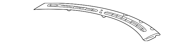 XR815637AGN Деталь DEFROSTER GRILLE