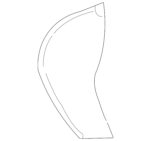 XR813377AGN Деталь END PANEL, LEFT