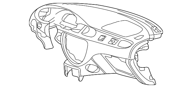 XR814910LGY Деталь INSTRUMENT PANEL