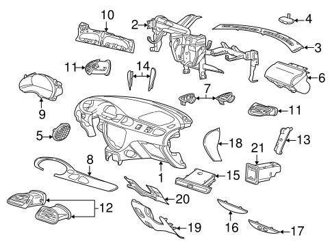 S-Type INSTRUMENT PANEL COMPONENTS
