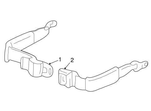 Sonoma REAR SEAT BELTS