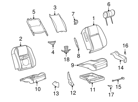 Electrical/Power Seats for 2002 Ford Thunderbird #2