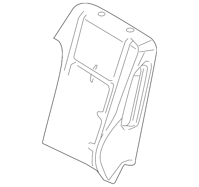 9E5Z-5464810-B SEAT BACK PAD, RIGHT