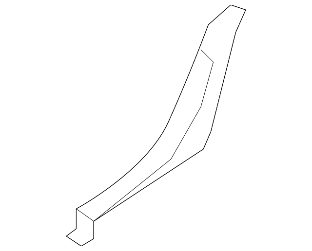 39882865 LOCK PILLAR TRIM, LEFT