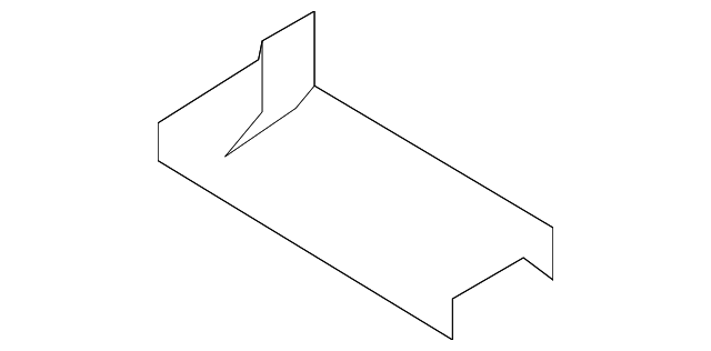 8641612 CARPET BRACKET, RIGHT