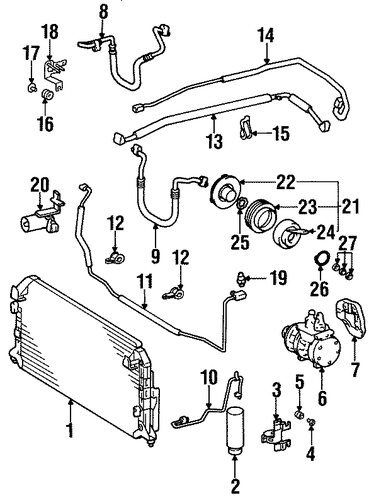 HVAC/AUTOMATIC TEMPERATURE CONTROLS for 1998 Toyota Avalon #1