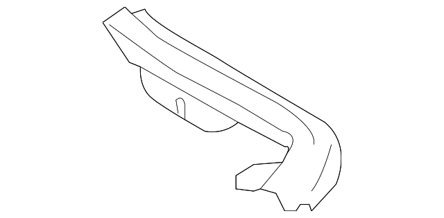 DSJ100880PMD Деталь FINISH MOLDING, RIGHT