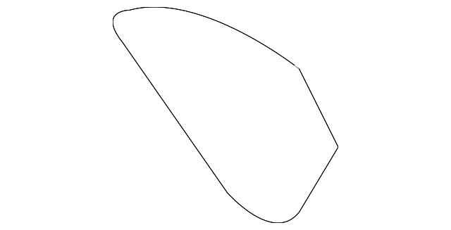 EMZ000080PUY Деталь REAR PILLAR TRIM COVER, RIGHT