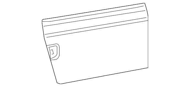 EIK000060LPR Деталь STORAGE COVER, RIGHT