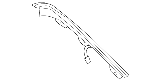 DSJ100860PMD Деталь FINISH MOLDING, RIGHT