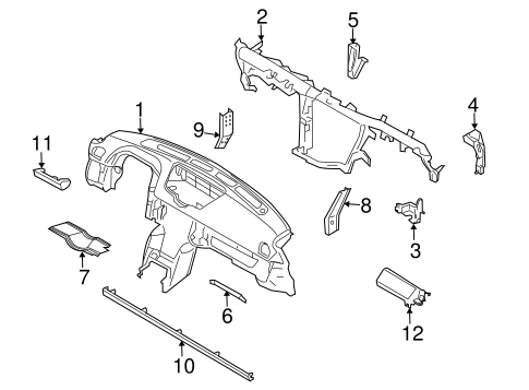 Instrument Panel for 2005 Infiniti G35 #0
