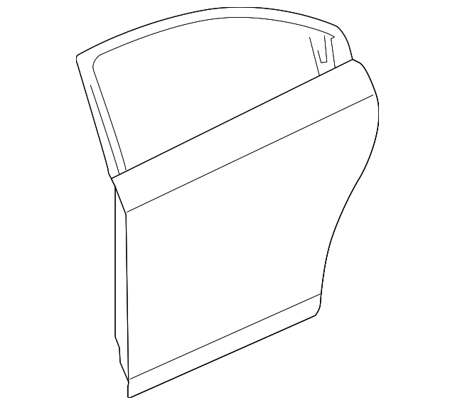 25993763 Деталь DOOR SHELL, RIGHT