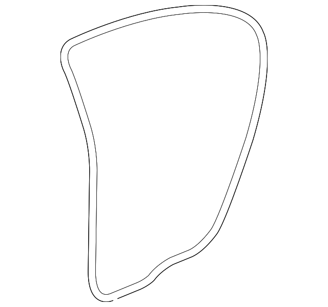 22793747 Деталь DOOR W'STRIP, LEFT