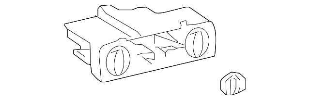 88973322 Деталь HEATER CONTROL