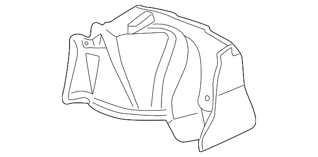 YF1Z5445422AAB Деталь SIDE COVER, RIGHT