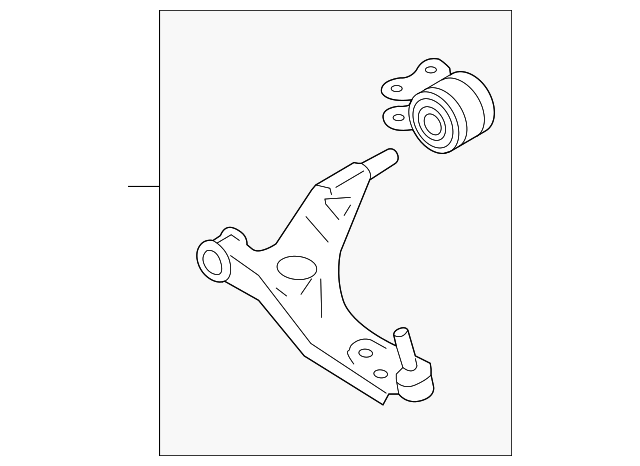 31277465 Деталь LOWER CNTRL ARM, RIGHT