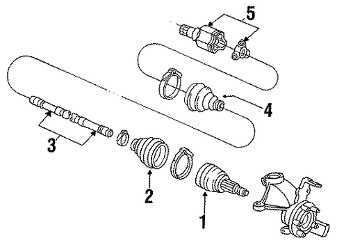 Taurus DRIVE AXLES