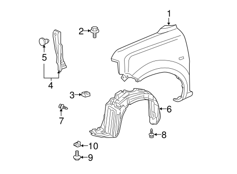 BODY/FENDER & COMPONENTS for 2004 Scion xB #1