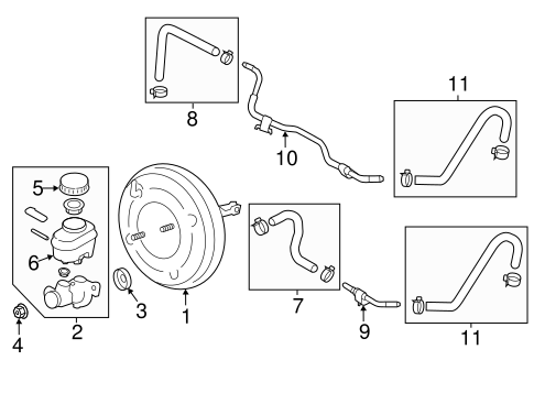BODY/MASTER CYLINDER - COMPONENTS ON DASH PANEL for 2014 Scion FR-S #1