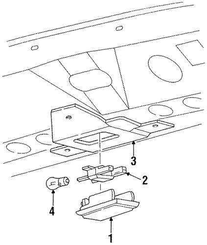 Windstar OVERHEAD CONSOLE 3