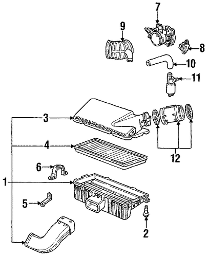 968 AIR INLET