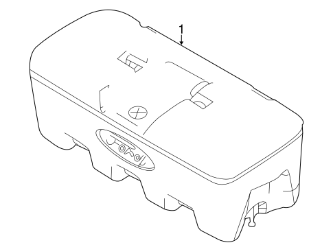 Body/Storage Compartment for 2014 Ford F-150 #1