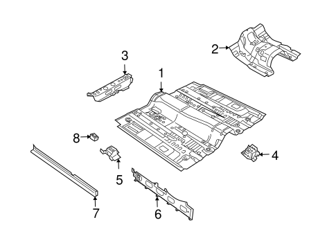 9-3 FLOOR & RAILS