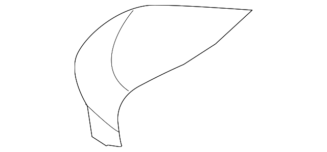 3W4Z5462900BAC Деталь SEAT COVER, RIGHT
