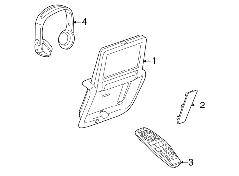 Entertainment System Components for 2011 Buick LaCrosse #0
